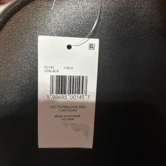 Coach Loved leather twin turnlock Brown and Black Women's Bag shoulder - Picture 5 of 11